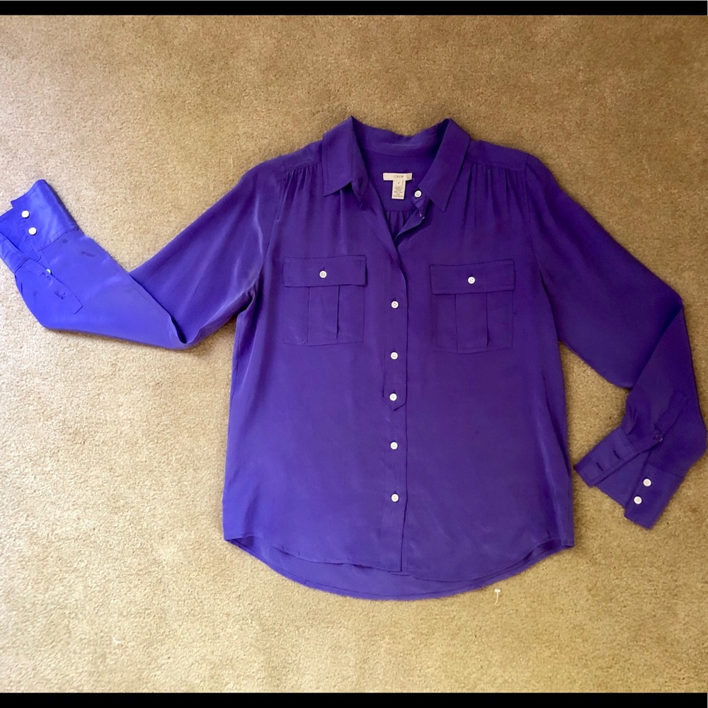 J. Crew Silk Blouse